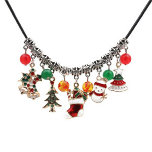 European And American Trend Christmas Tree Clavicle Chain Necklace