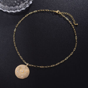 Pure Copper Pendant Fashion Trend Same Style Personalized Jewelry Necklace